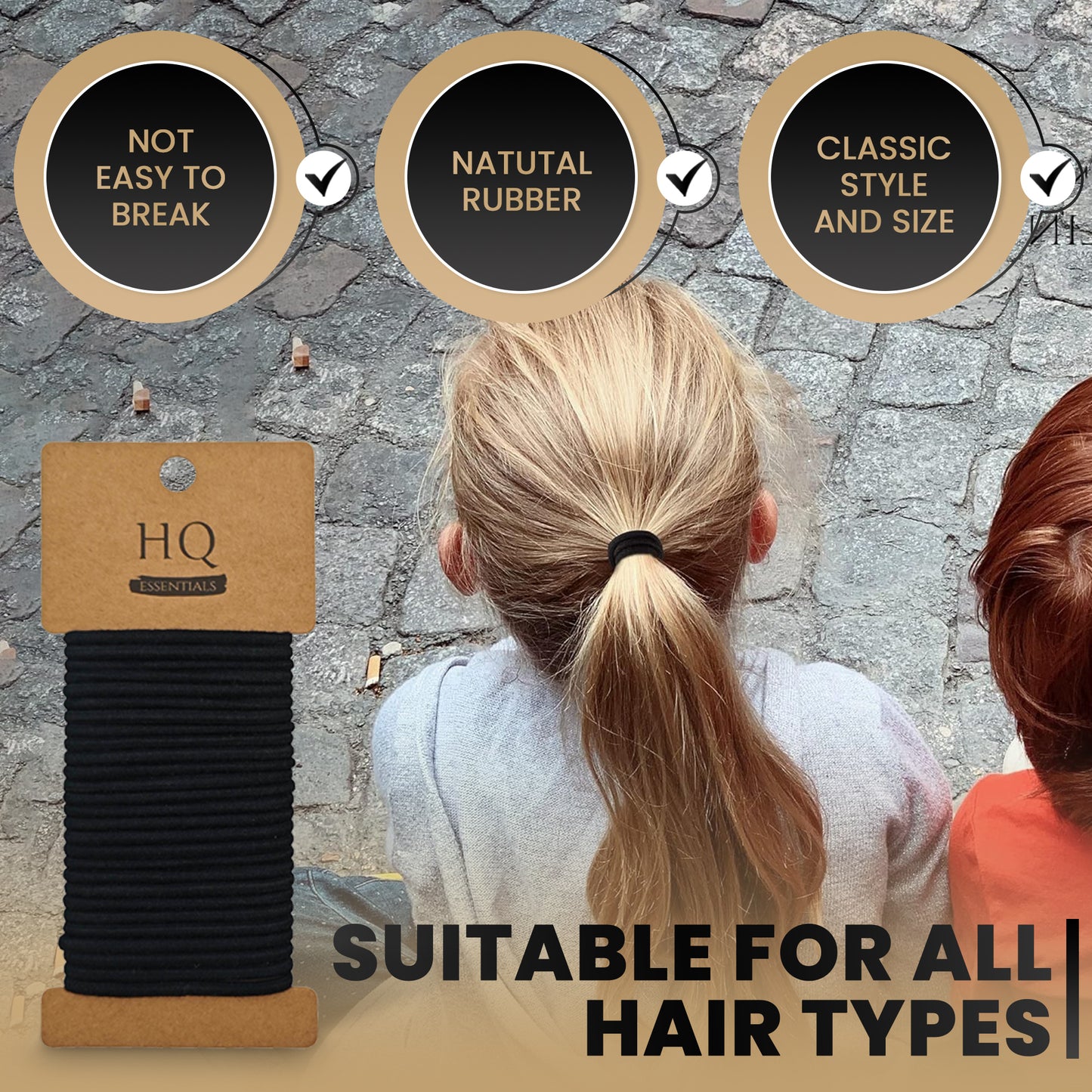 HQ essential Hair ties