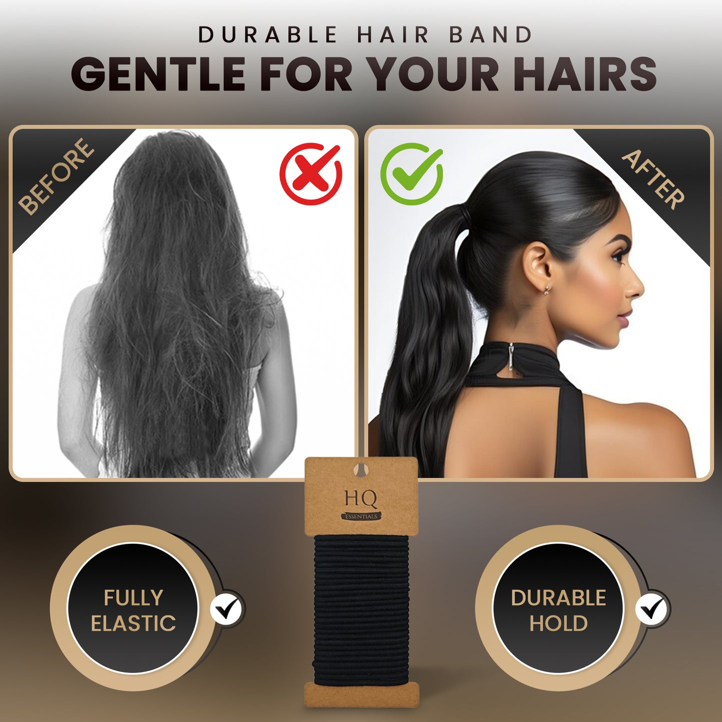HQ essential Hair ties