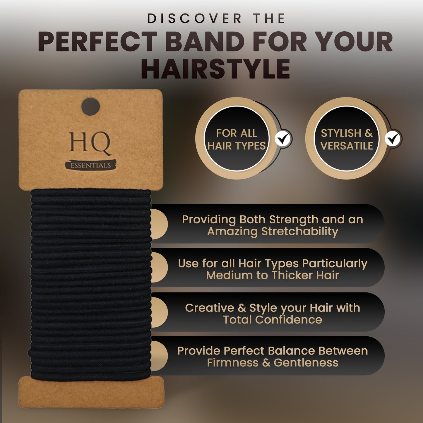HQ essential Hair ties