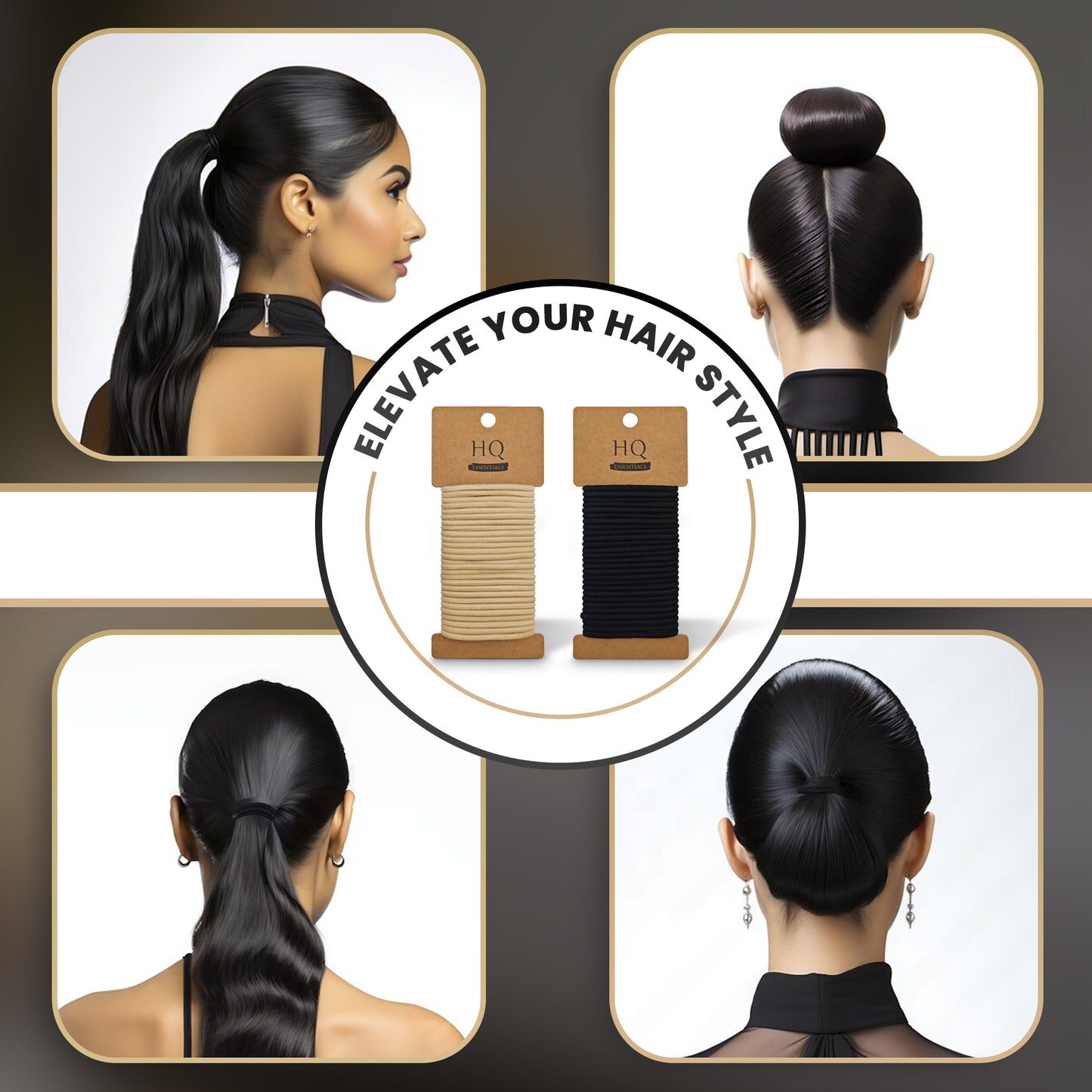 HQ essential Hair ties